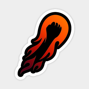 fire punch Magnet