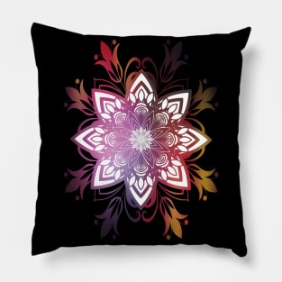 Flower Flow Mandala Pillow