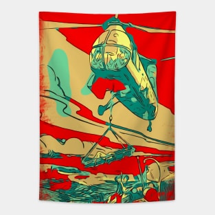 Fasbytes US Navy Piasecki HUP-2 Retreiver Tapestry