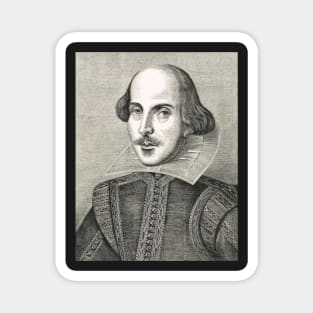 William Shakespeare The Bard of Avon Magnet