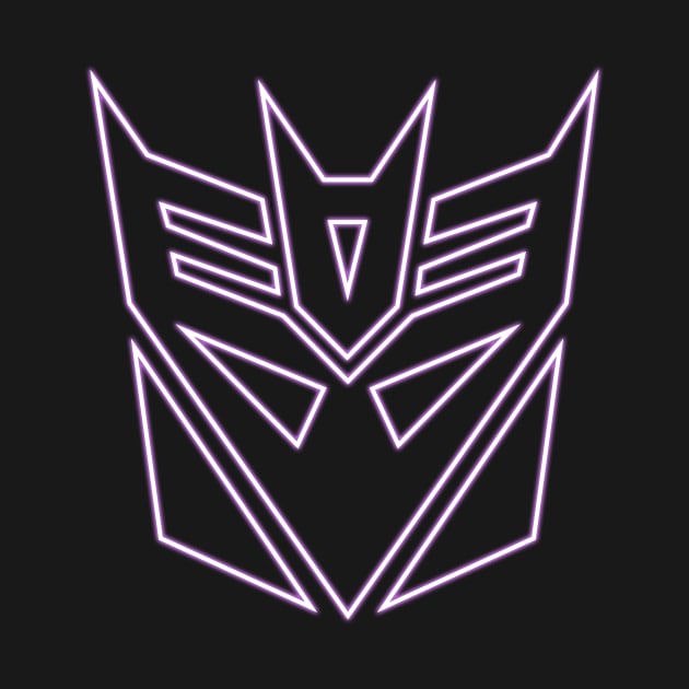 Decepticon Logo Glow by prometheus31