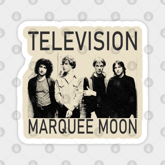 Marquee Moon Halftone Magnet by Resdis Materials