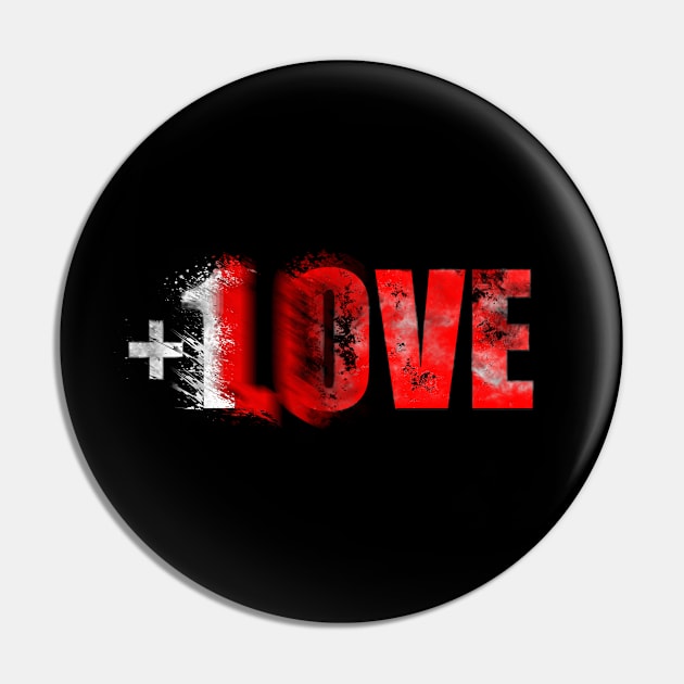 Plus 1 LOVE scatter design Pin by FutureImaging