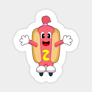 Hotdog Inline skating Roller skates Magnet