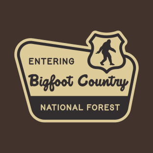 Bigfoot Country National Park T-Shirt