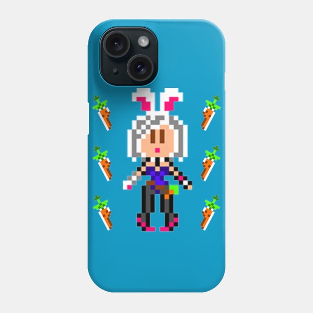 RIVEN BUNNY PIX Phone Case by Dzequeda