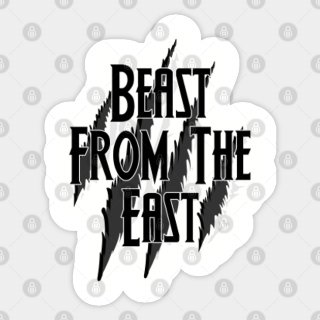 Beast From The East Beast From The East Sticker Teepublic Beast From The East Beast From The East Sticker Teepublic