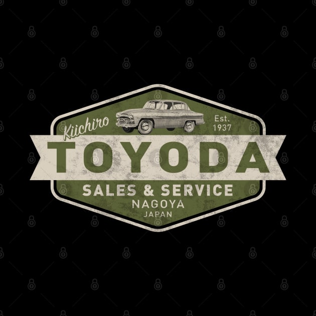 Vintage Toyota by Buck Tee by Buck Tee