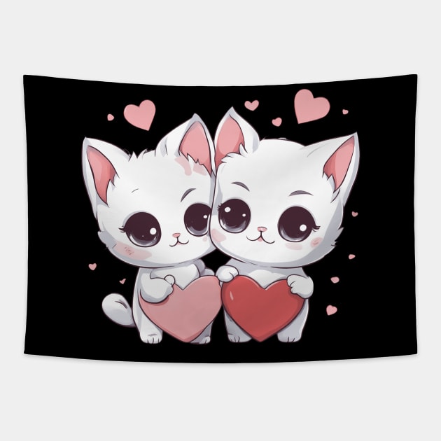 Munchkin Cat Lover Tapestry by animegirlnft