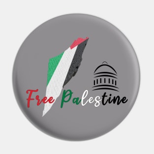 Free Palestine Pin