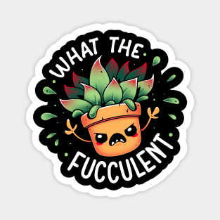 Raging Succulent - Fucculent Plant Magnet