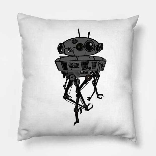 Naughty Ice Planet Spyboy Pillow by Galaxy Gray Shop