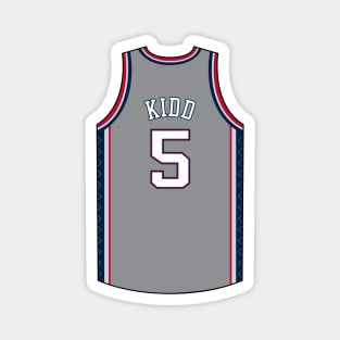 Jason Kidd New Jersey Jersey Qiangy Magnet