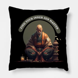 Find your inner Zen Master Pillow