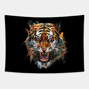 Tiger Color Adaptations Tapestry