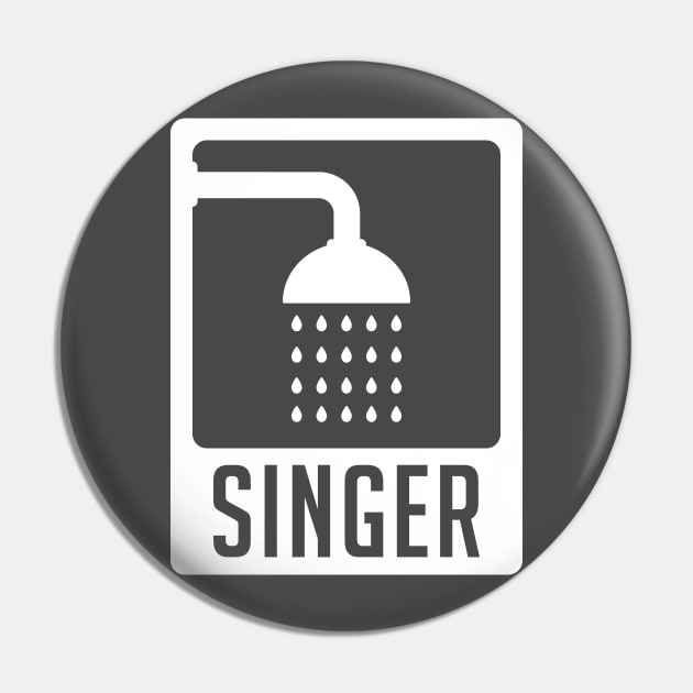 Shower Singer Pin by Dellan