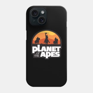 Planet of the Apes x TV logo Phone Case