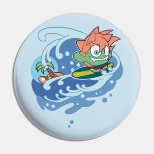 Street Fighter 6 Fighter Pass Blanka Summer Pin