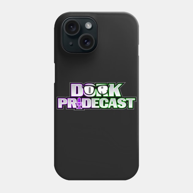 Dork Pridecast Logo Phone Case by Damsels of Dorkington