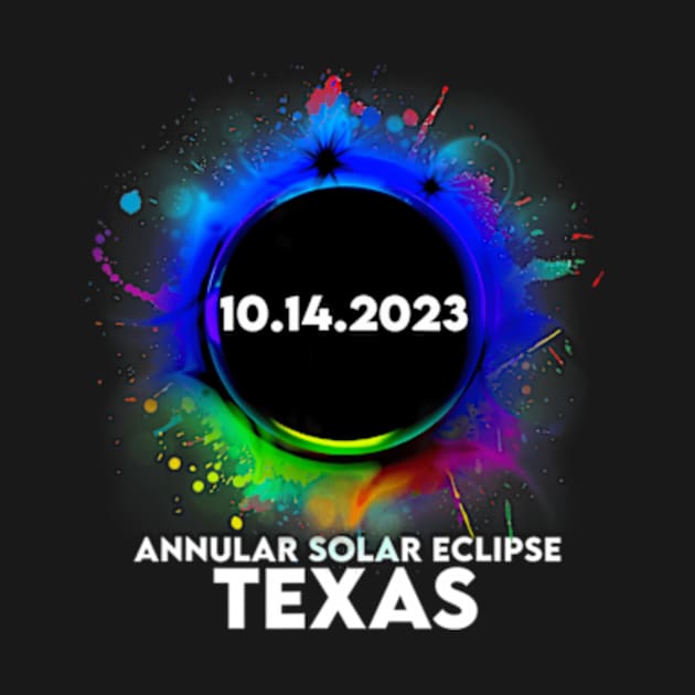 Annular Solar Eclipse October 14 2023 Texas by SanJKaka