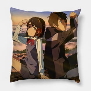 Your Name | Mitsuha and Taki Pillow