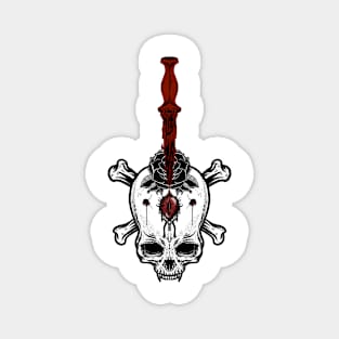 Daggers and roses Magnet