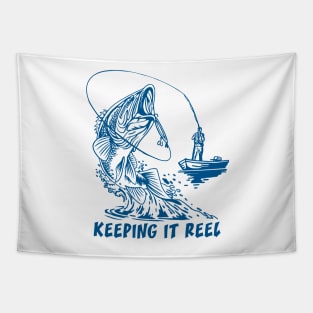 Keeping it Reel Fishing Tapestry