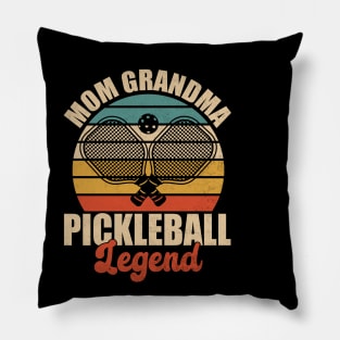 Mom Grandma Pickleball Legend Player Funny PickleBall Pillow