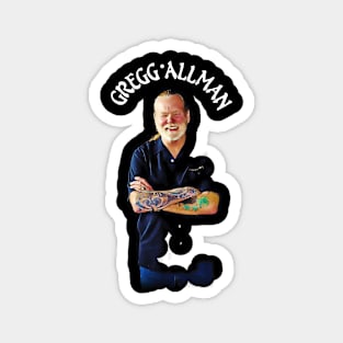 GREGG ALLMAN SILHOUETTE Magnet