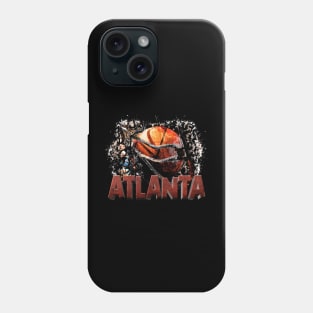 Classic Sports Atlanta Proud Name Basketball Phone Case