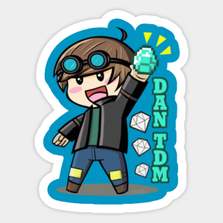roblox work at a pizza place dan tdm Dan Tdm Stickers Teepublic