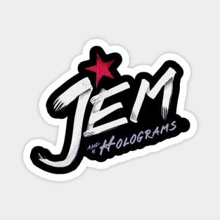 Jem and the hologram logo Magnet