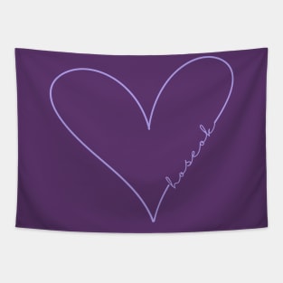 purple hoseok heart - j-hope of BTS Tapestry