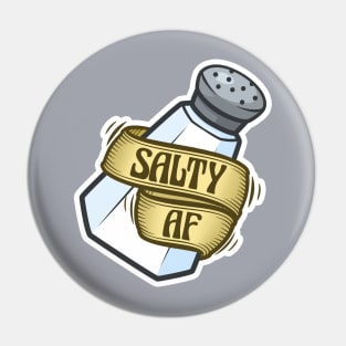 Salty AF Pin