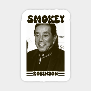 Smokey Robinson The King Of Motown Magnet