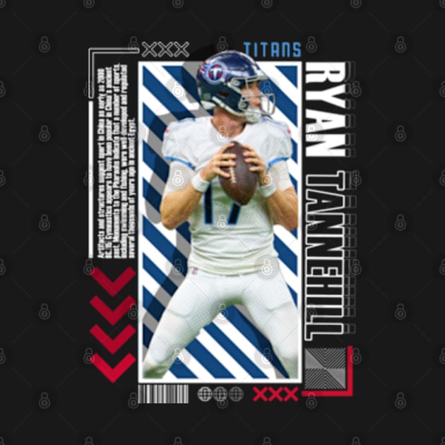 Ryan Tannehill Paper Poster Version 10 by art.Hamdan