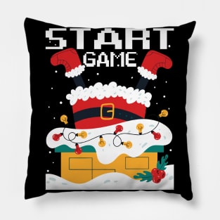 Start Game, Santa Claus Christmas Pillow