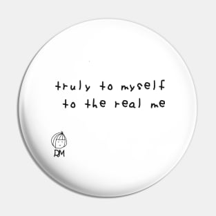 Truly To Myself To The Real Me - BTS RM Lyrics Pin