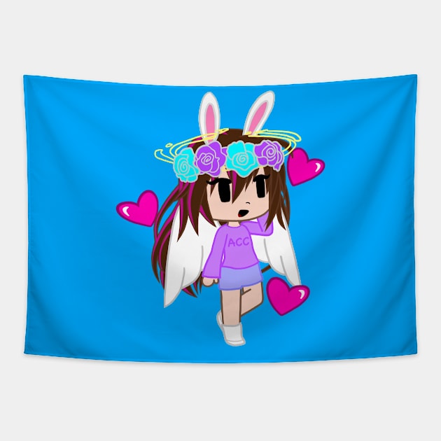 Audrina's Creative Crafting 2021 Merch (character only) Tapestry by ParaholiX