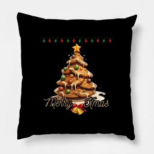 Christmas tree cake, merry christmas, presents Pillow