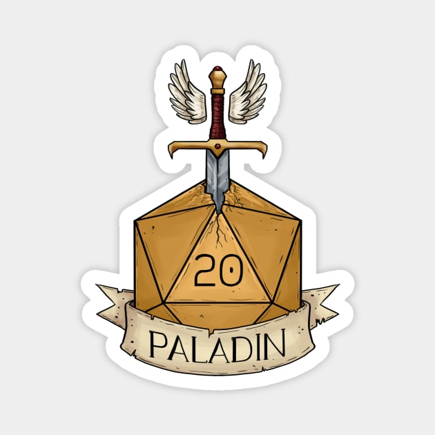 D20 - Paladin Magnet by Sheppard56