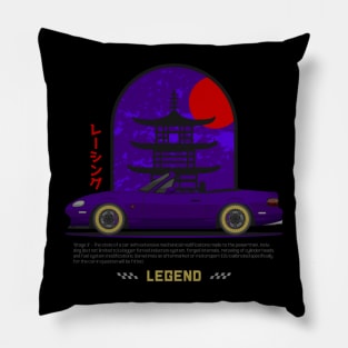 Tuner Purple NB Miata Roadster JDM Pillow