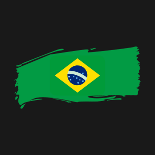 Brasil painted flag T-Shirt