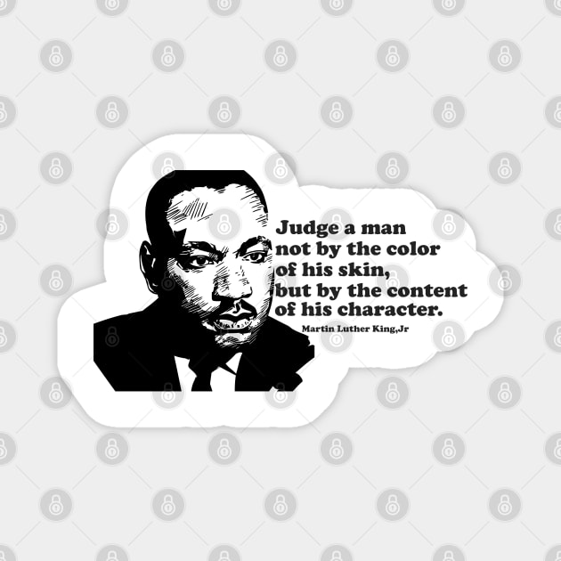 Martin Luther King quotes Magnet by Verge of Puberty