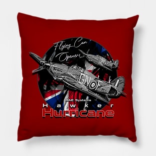 BAE Systems Hawker Hurricane Vintage Warplane Pillow