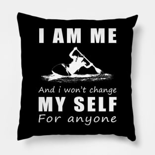 Paddle Proud - Kayaking with Unapologetic Style! Pillow