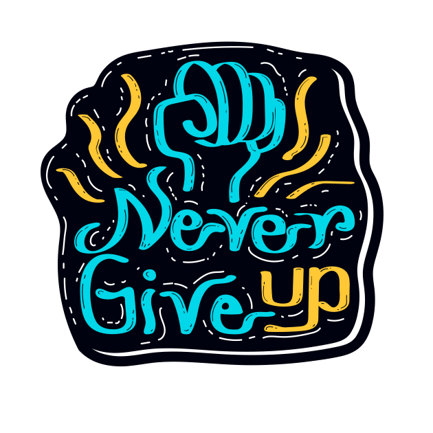 Never give up by chuseco3