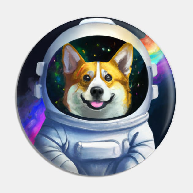 Astro Corgi Pin by Oviseon