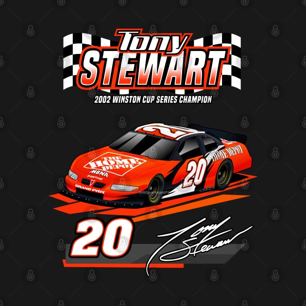 Tony Stewart Nascar 2002 by kucingtertawa