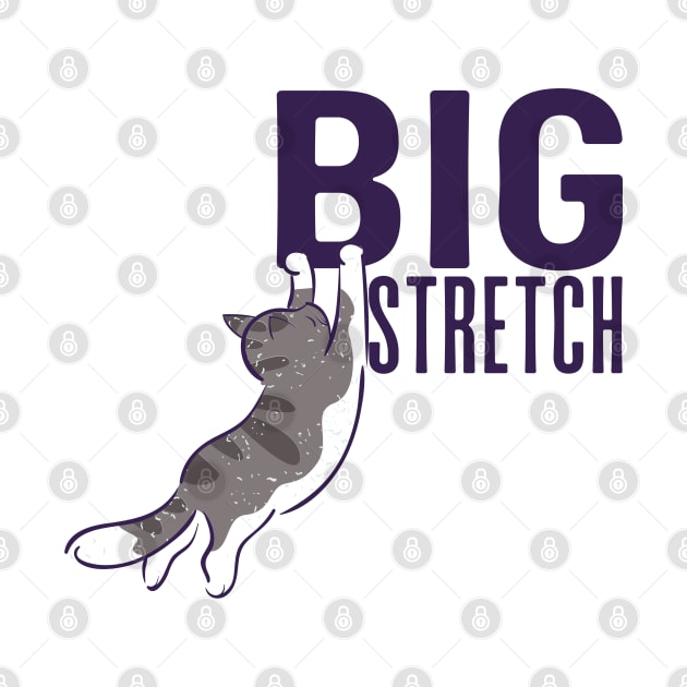 Big Stretch Grey Tabby by Purrrfect Spot